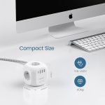 چتد راهی برق 4 طرفه LENCENT 1 Type-C و  3 USB-A - تصویر 8