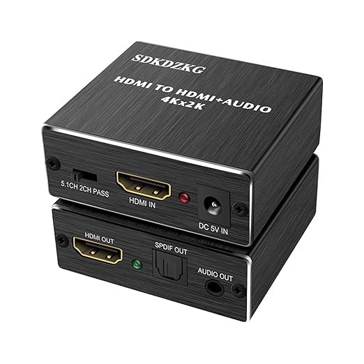 61Kngf-cMgL._SX522_ اسپلیتر مبدل صوتی SDKDZKG تبدیل 2k به 4k - Image 1