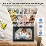 قاب عکس دیجیتال 10.1 اینچی MRQ، WiFi، Frameo - تصویر 8