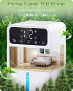 رطوبت‌گیر بی‌صدای  honmicon با حالت خواب و نور هفت رنگ - تصویر 8