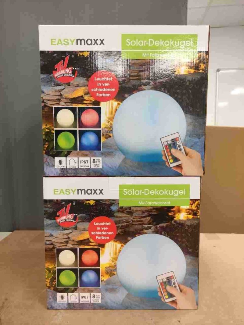 لامپ خورشیدی  easy maxx led IP 67  [ توپ خورشیدی ] - Image 9
