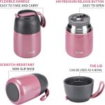 ظرف غذای 0.5 لیتری maxso SH860-5A\7A برای نگهداری غذاهای داغ همراه با قاشق - Image 12