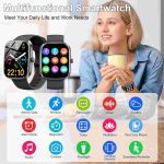 ساعت هوشمند مدل T70 Kuizil  اینچی1.91  HD برای مردان زنان ضد آب IP68 - Image 2