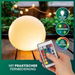 لامپ خورشیدی  easy maxx led IP 67  [ توپ خورشیدی ]