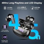 ایرپاد donerton I66  بلوتوث 5.4 Deep Bass Stereo، هدفون داخل گوش با 4 میکروفون ENC، - Image 3