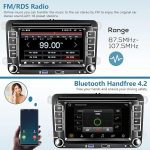 مانیتور 7" لمسی  Carplay/Android Auto  HD یونیت سر GPS WiFi بلوتوث SWC FM دوربین پشتیبان - Image 4