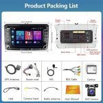 مانیتور 7" لمسی  Carplay/Android Auto  HD یونیت سر GPS WiFi بلوتوث SWC FM دوربین پشتیبان - Image 7