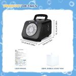 دستگاه حباب ساز LED  BUBBLE MACHINE 550 - Image 7