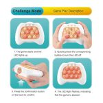 فیجت ضد استرس مدل Quick Push برند Haifeng صورتی - Image 3