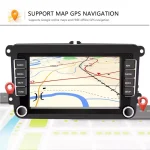 مانیتور 7" لمسی  Carplay/Android Auto  HD یونیت سر GPS WiFi بلوتوث SWC FM دوربین پشتیبان - Image 11