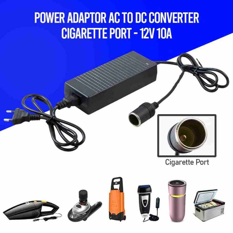 آداپتور 220 به 12 ولت 10 آمپر فندکی AC\AD adapter JCY_12100 - تصویر 3
