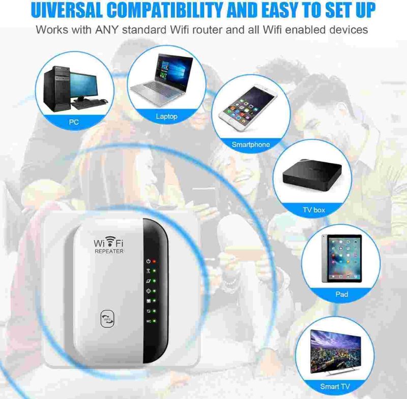 تقویت کننده WiFi مدل Wireless-N WIFI Repeater - تصویر 2
