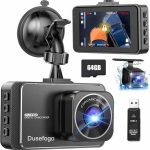 دوربین ثبت وقایع جلو و عقب خودرو Dusefogo 1080P+720P
