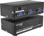 اسپلیتر 1 به 2 پورت VGA آداپتوردار 350Mhz مدل MT-3502