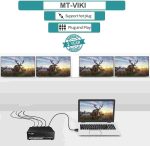 اسپلیتر سوییچ VGA مانیتور ۴ به یک MT-VIKI 350 مگاهرتز - Image 4