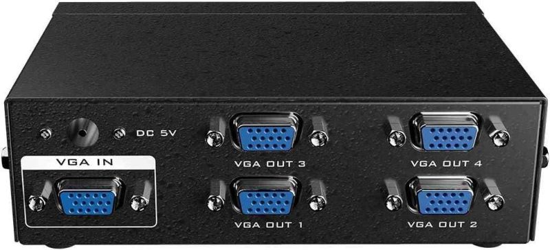 اسپلیتر سوییچ VGA مانیتور ۴ به یک MT-VIKI 350 مگاهرتز - Image 6
