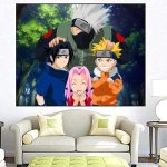 کیت تابلو نقاشی الماس 5 بعدی مدل انیمه ناروتو Naruto