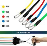 کش تمرین سی ایکس بسته 5 عددی با مقاومت متفاوت - Image 11