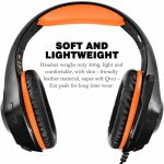 هدست گیمینگ سیمی  beexcellent GM-1 سیاه و قرمز - Image 3