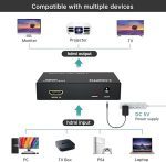 اسپلیتر 1 به 4 پورت HDMI برند MT-VIKI مدل SP104M - Image 6