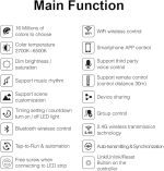 سوییچ کنترل هوشمند LED WiFiمدل WB5 - Image 7
