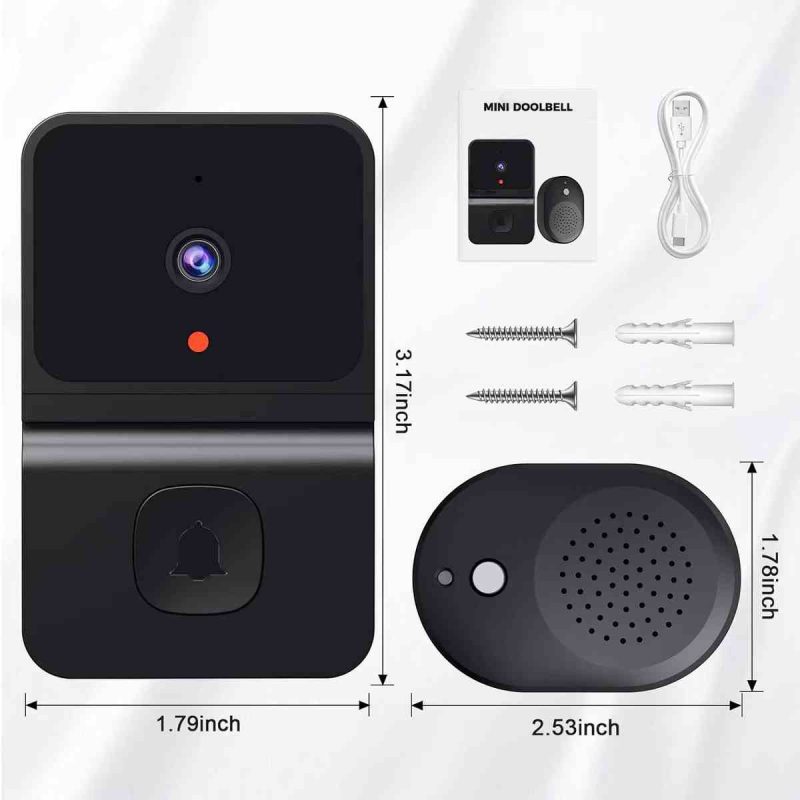 زنگ درب تصویری هوشمند Mini Doorbellمدل XW133-X10 - Image 8