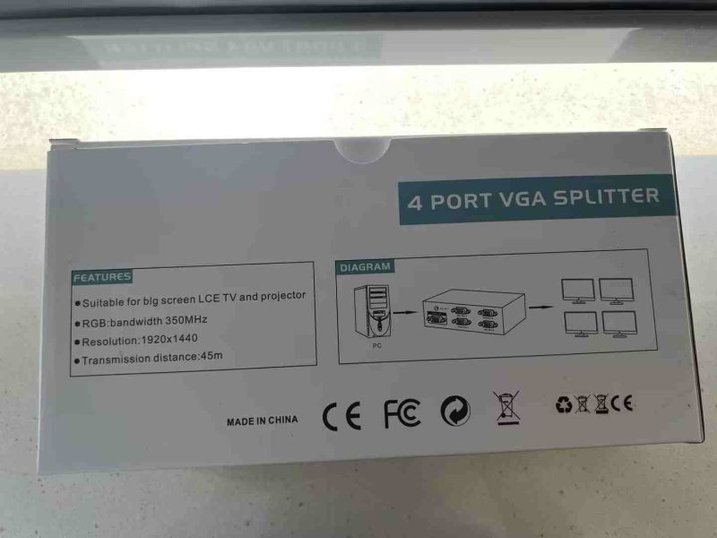 اسپلیتر سوییچ VGA مانیتور ۴ به یک MT-VIKI 350 مگاهرتز - Image 8