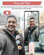 فلش مموری Keqiaai ظرفیت 512 گیگابایت برای iPhone Android, PC External Storage - تصویر 8