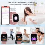 ساعت هوشمند niizero  زنانه  iOS اندروید  تماس 1.83 اینچی - تصویر 2