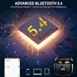 ایرباد بی‌سیم Jxrev J53 سیاه قابلیت حذف نویز و زمان پخش طولانی - تصویر 6