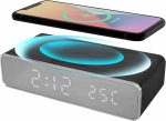 ساعت رومیزی با شارژر بی سیم Wireless Charging Digital Alarm Clock