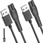 کابل شارژ USB ریش تراش V5 (پک دوعددی)