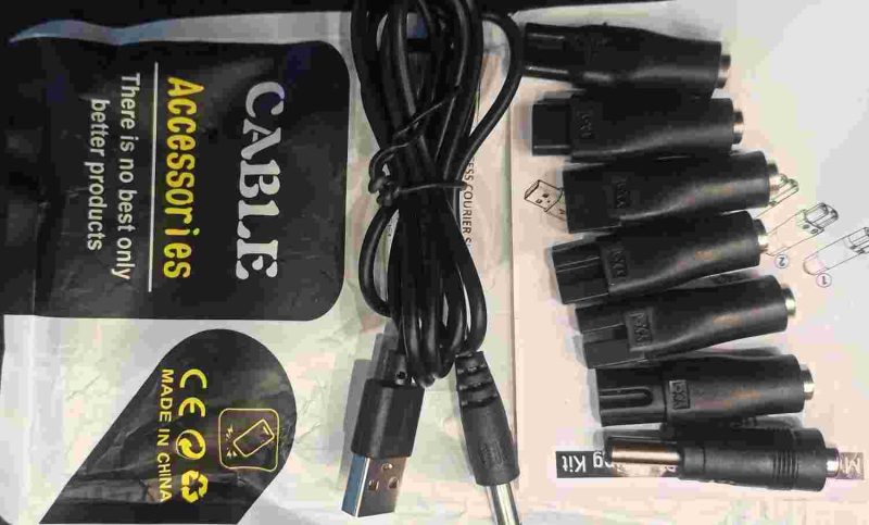 کابل تبدیل 1 به 7 اتصال USB   به  دوپین (دو چاک) - Image 2