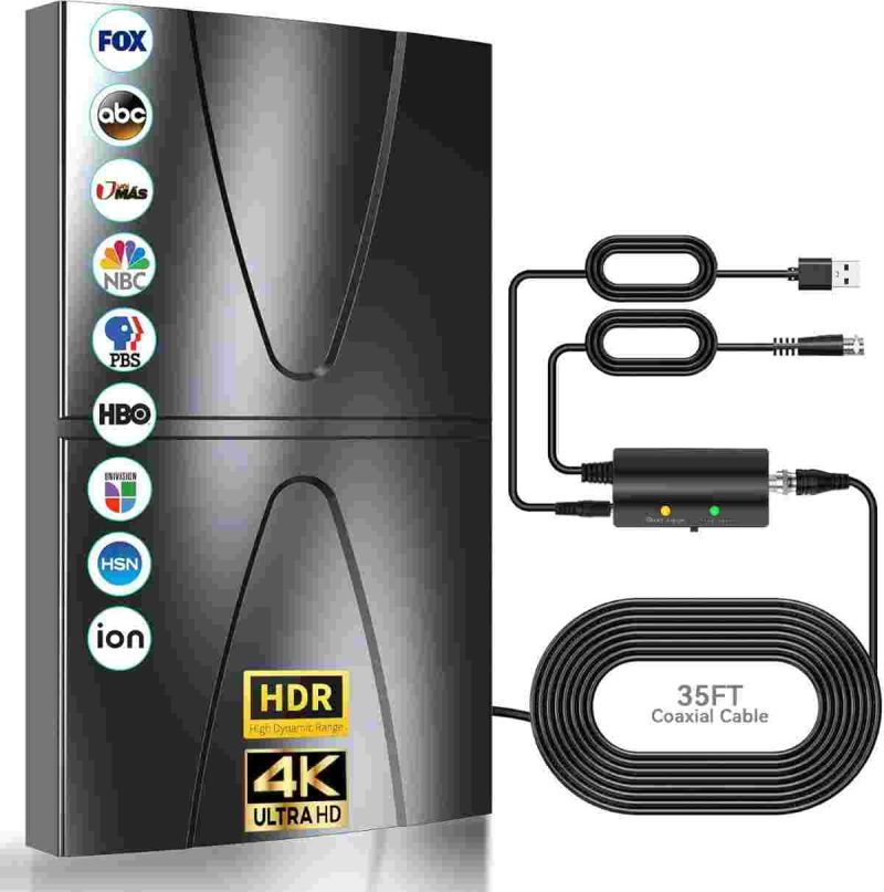 آنتن تلویزیون داخلی قدرتمند TNT HD مدل HD012 - Image 2