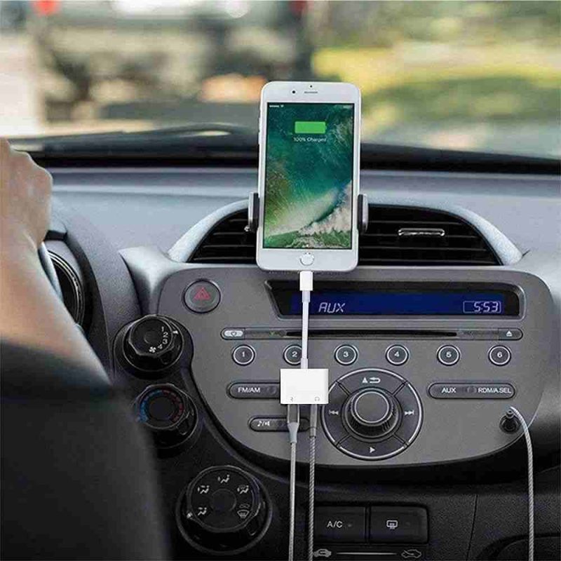 کابل تبدیل لایتنینگ به aux اپل رابط شارژر و هندزفری آیفون ACCESSORIES - Image 3