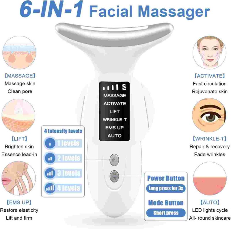 ماساژور چند کاره صورت و گردن 7 در 1 مدل M8 - Image 4