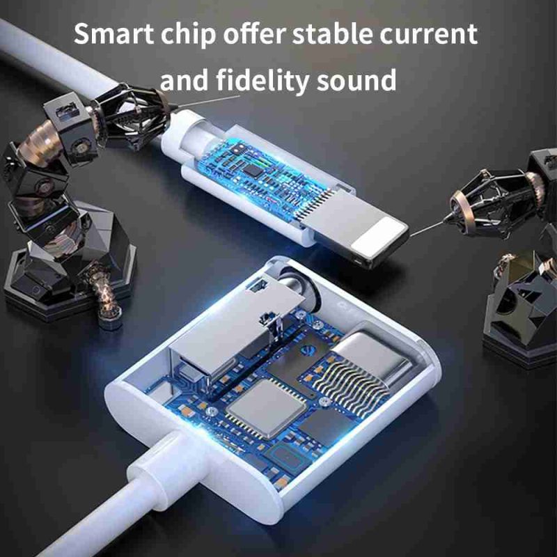 کابل تبدیل لایتنینگ به aux اپل رابط شارژر و هندزفری آیفون ACCESSORIES - Image 4