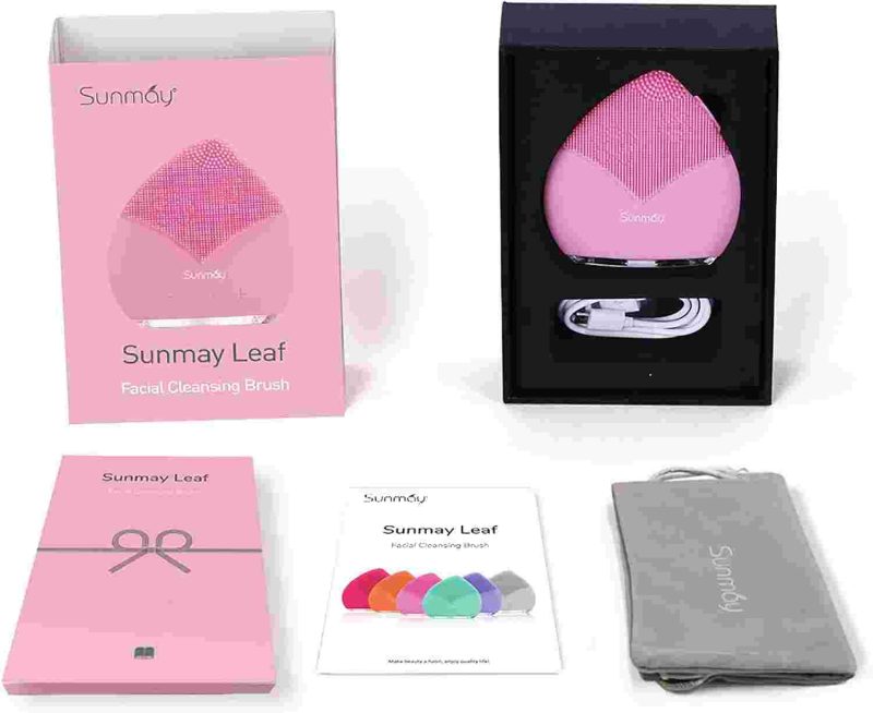 برس پاک کننده و ماساژور صورت SUNMAY Sonic - تصویر 4