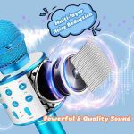 اسپیکر میکروفون handheld ktv ws-858 مدل : MK0003 - تصویر 4