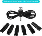کابل تبدیل 1 به 7 اتصال USB   به  دوپین (دو چاک)