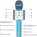 اسپیکر میکروفون handheld ktv ws-858 مدل : MK0003 - تصویر 11