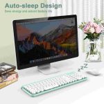 صفحه‌کلید و ماوس ماشین تحریر بی‌سیم RaceGT مدل LT400 - تصویر 6