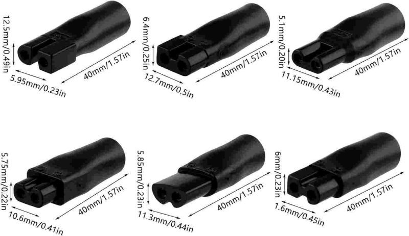 کابل تبدیل 1 به 7 اتصال USB   به  دوپین (دو چاک) - Image 7