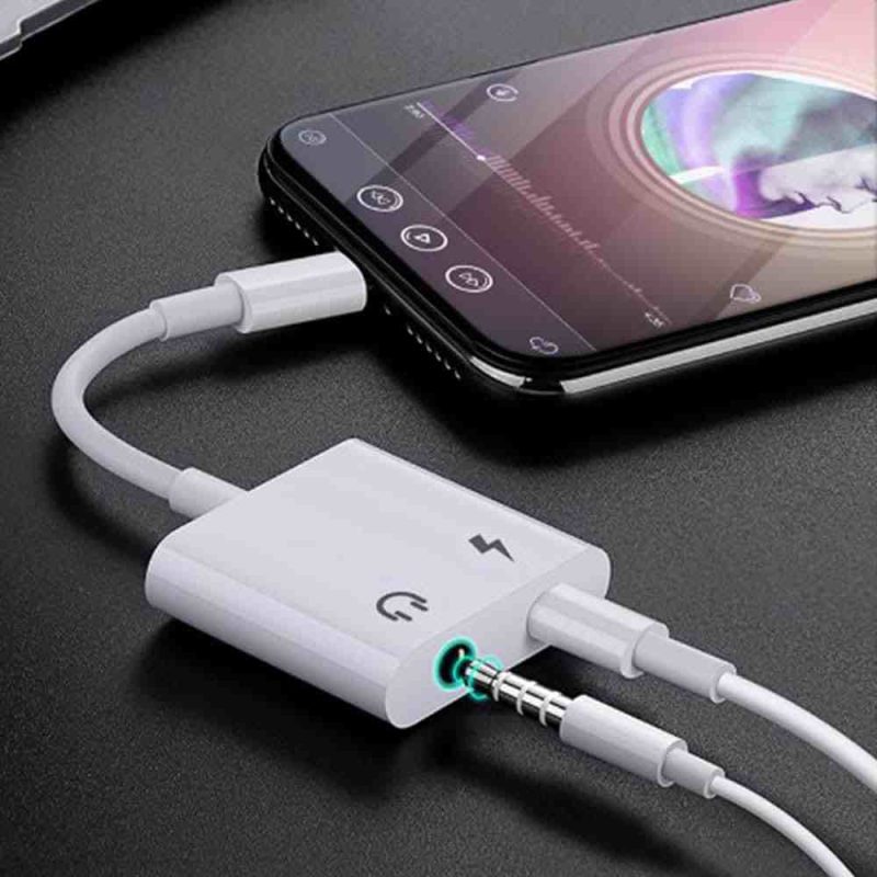 کابل تبدیل لایتنینگ به aux اپل رابط شارژر و هندزفری آیفون ACCESSORIES - Image 7