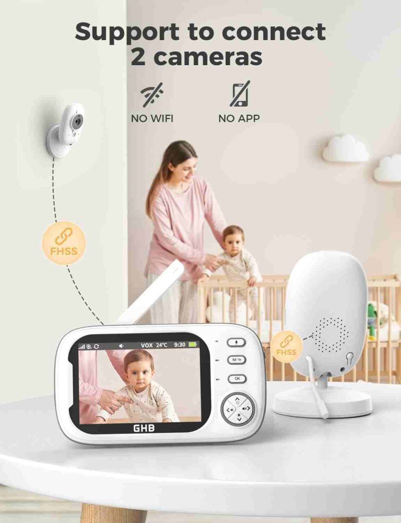 دوربین اتاق کودک GHB مدل  ABM600 - تصویر 6