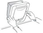 درب تردد گربه هوشمند برند سورفلپ Sureflup مدل sur001 SureFlap - Image 7