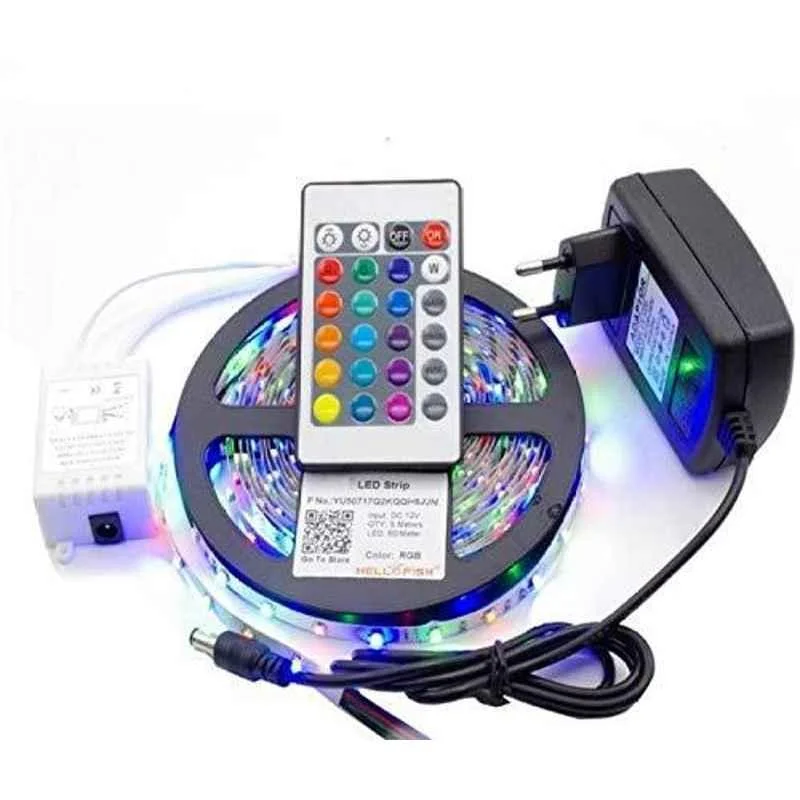 VnNaalx6ltAUO-xxlarge ریسه ال ای دی مدل RGB طول 5 متر SORTAVA - Image 1