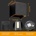 چراغ دیواری دکوراتیو دمپردار ٦وات Abs  - تصویر 13