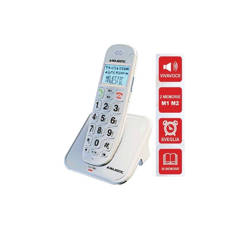 2 تلفن بی سیم مجستیک مدل CDL-CHARLY 300 - Image 1