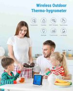 دما سنج ، رطوبت سنج و ساعت دیجیتالی ThermoPro مدل TP65 - تصویر 3